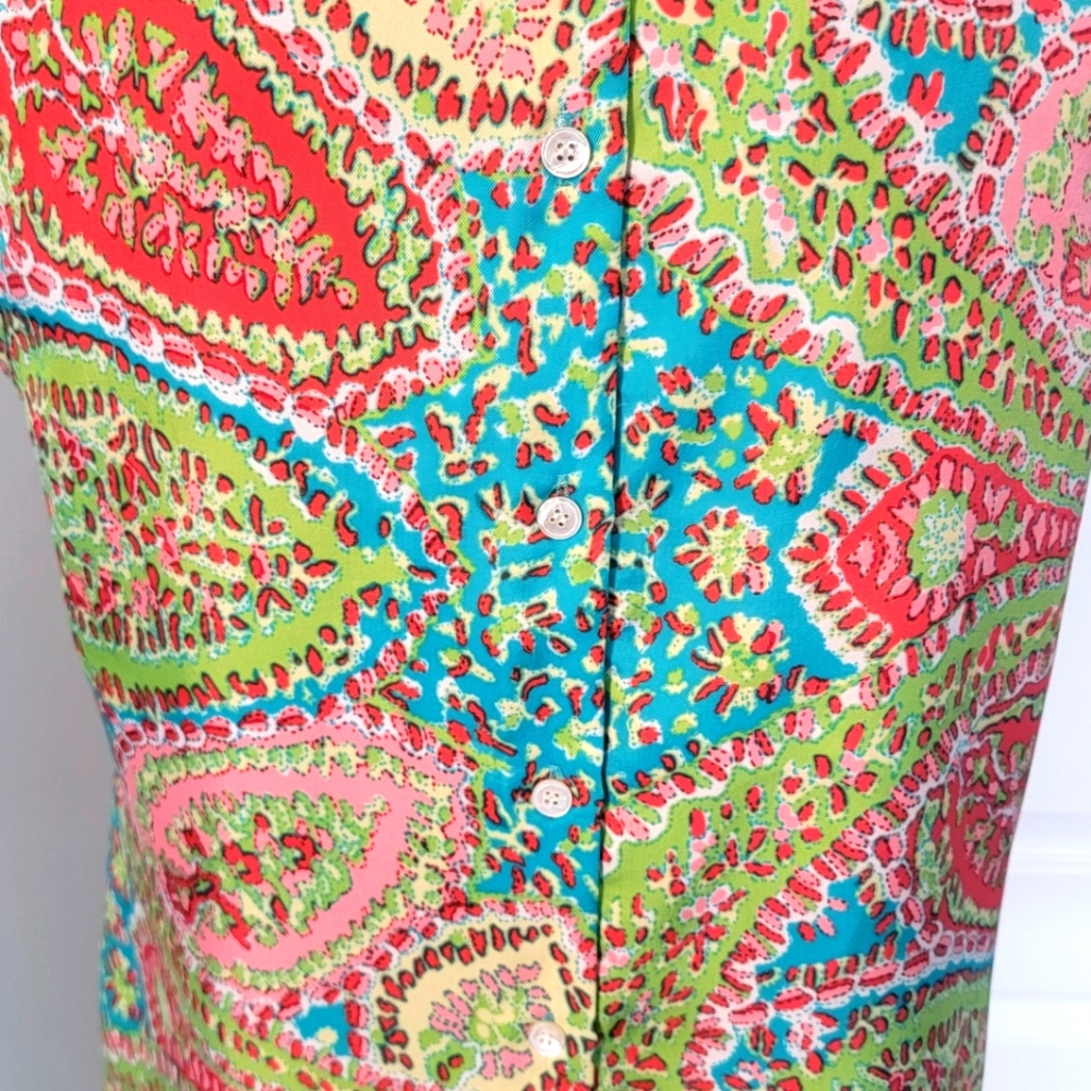 Talbots Colorful Top - Picture 5 of 6